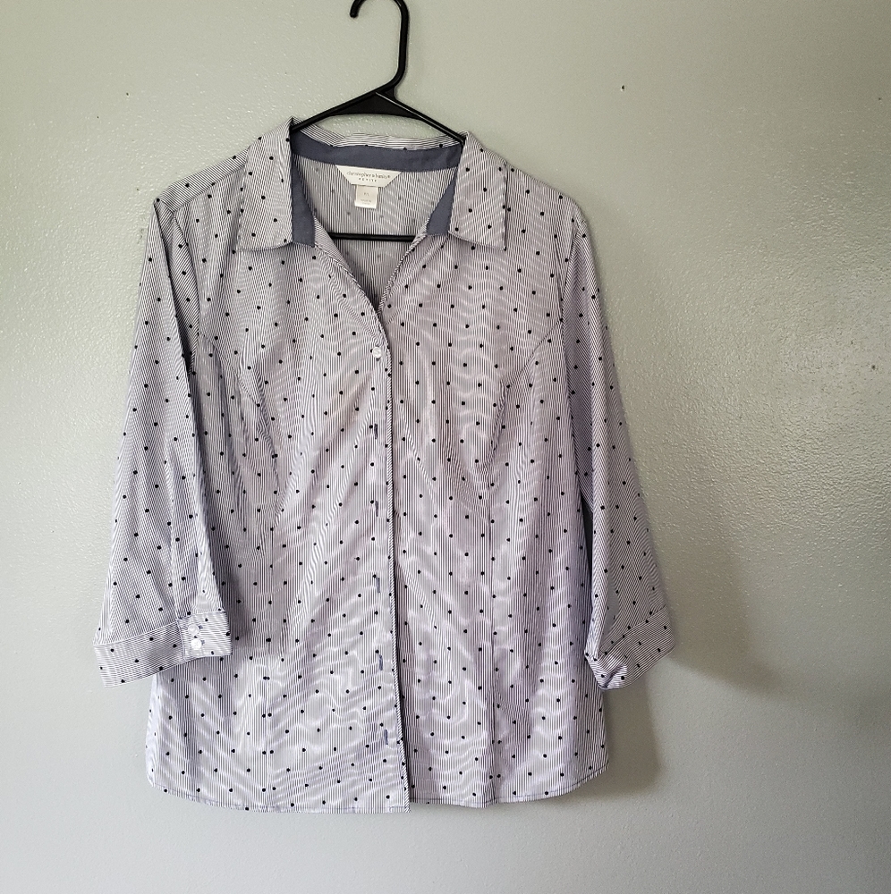 Christopher & Banks Button Down Blouse
